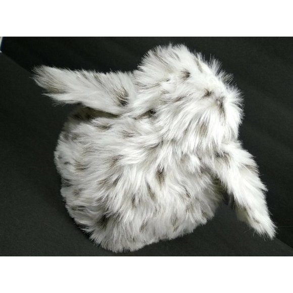 Authentic Island Lavender.com 8" Spotted White Snowy Owl Stuffed Animal Plushie - Picture 3 of 10